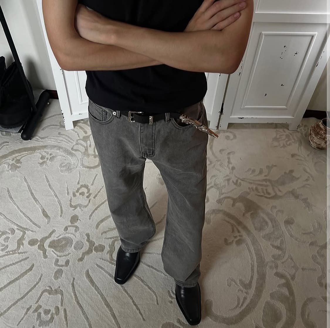 발렌시아가st 자수디테일 더비 슈즈 45 상품이미지6