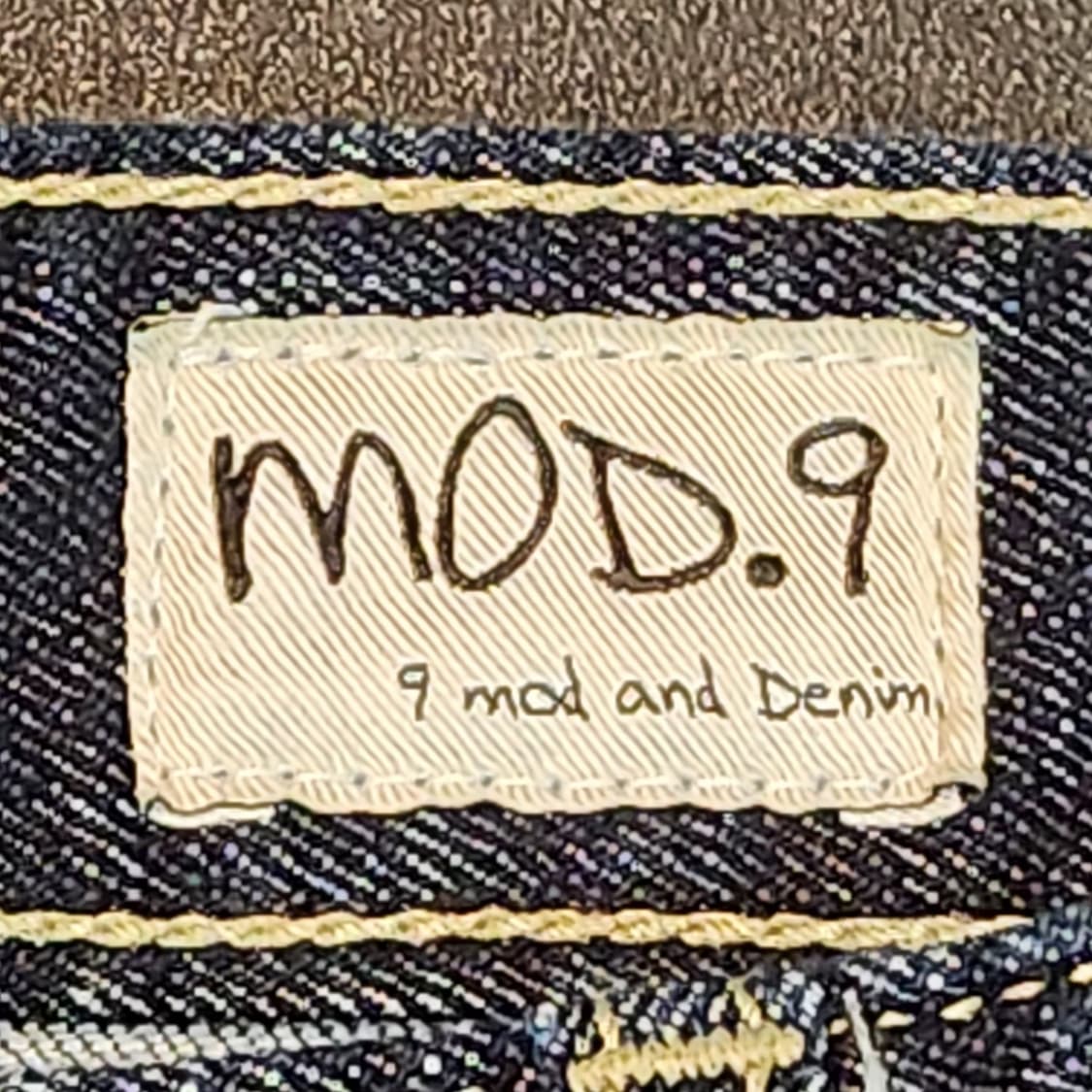 모드나인 생지 스트레이트 데님팬츠 (31) 상품이미지3