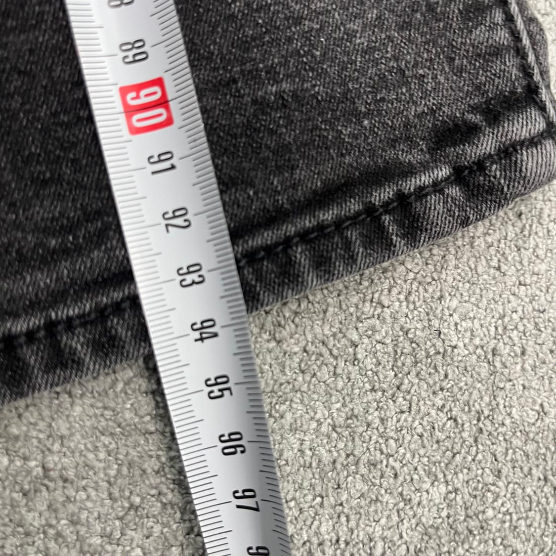 30 후부 흑청 데님 팬츠 상품이미지10