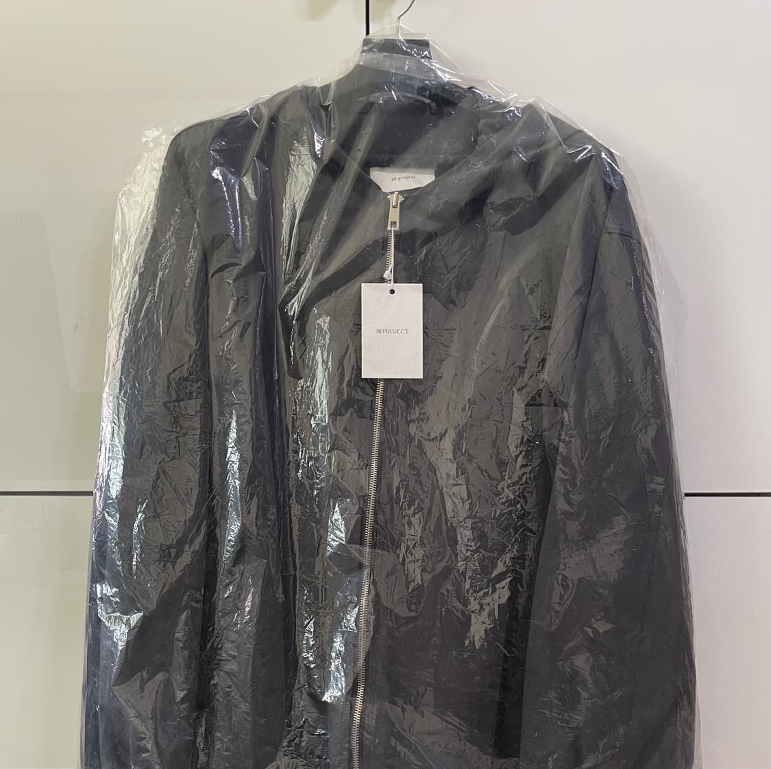 (새상품, 미착용) 98도씨 키드 퀄리티 후드 야상자켓 차콜 봄 가을 상품이미지3