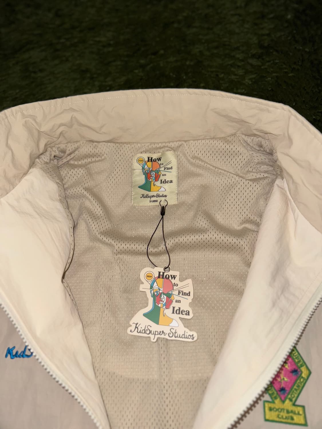 [XL] KIDSUPER 키드슈퍼 브루클린 보나틱스 자수 로고 트랙 자켓 상품이미지9