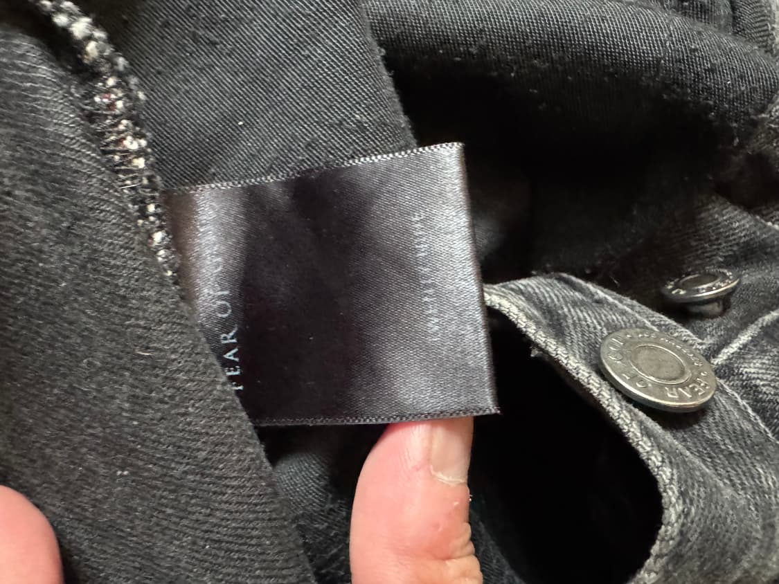 29/ Fear of God 피오갓 4th 블랙 데님 무파진 상품이미지4