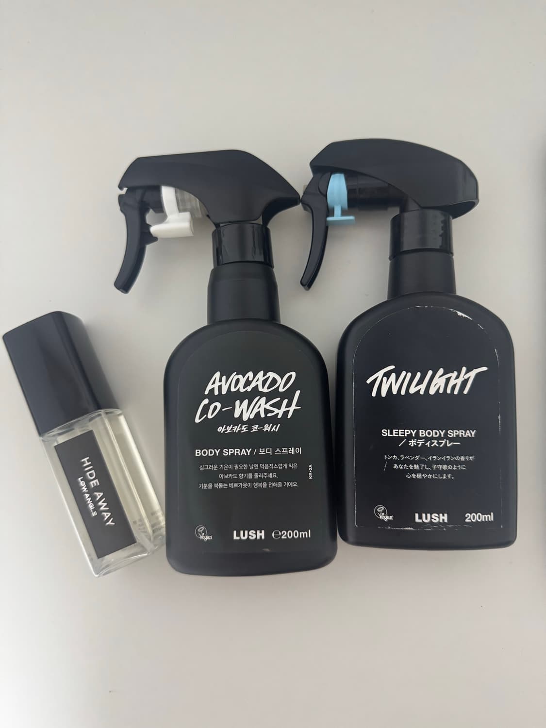 러쉬 바디스프레이 트와일라잇/아보카도 코워시 200ml + 섬유향수 상품이미지1