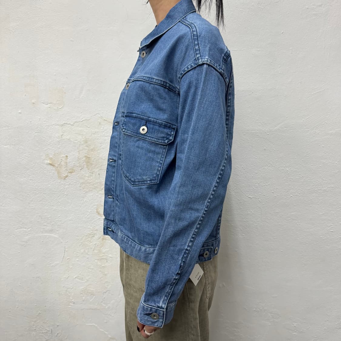 빔즈(BEAMS HEART) 라이트블루컬러 TYPE2 데님 트러커 자켓 상품이미지2