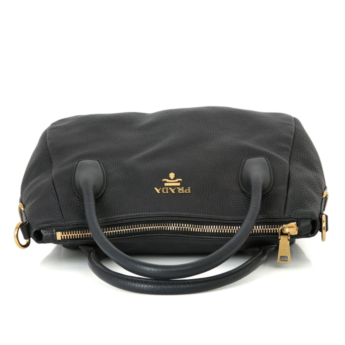 프라다 다이노 숄더 블랙 토트백 라운드백 BR4992 상품이미지8