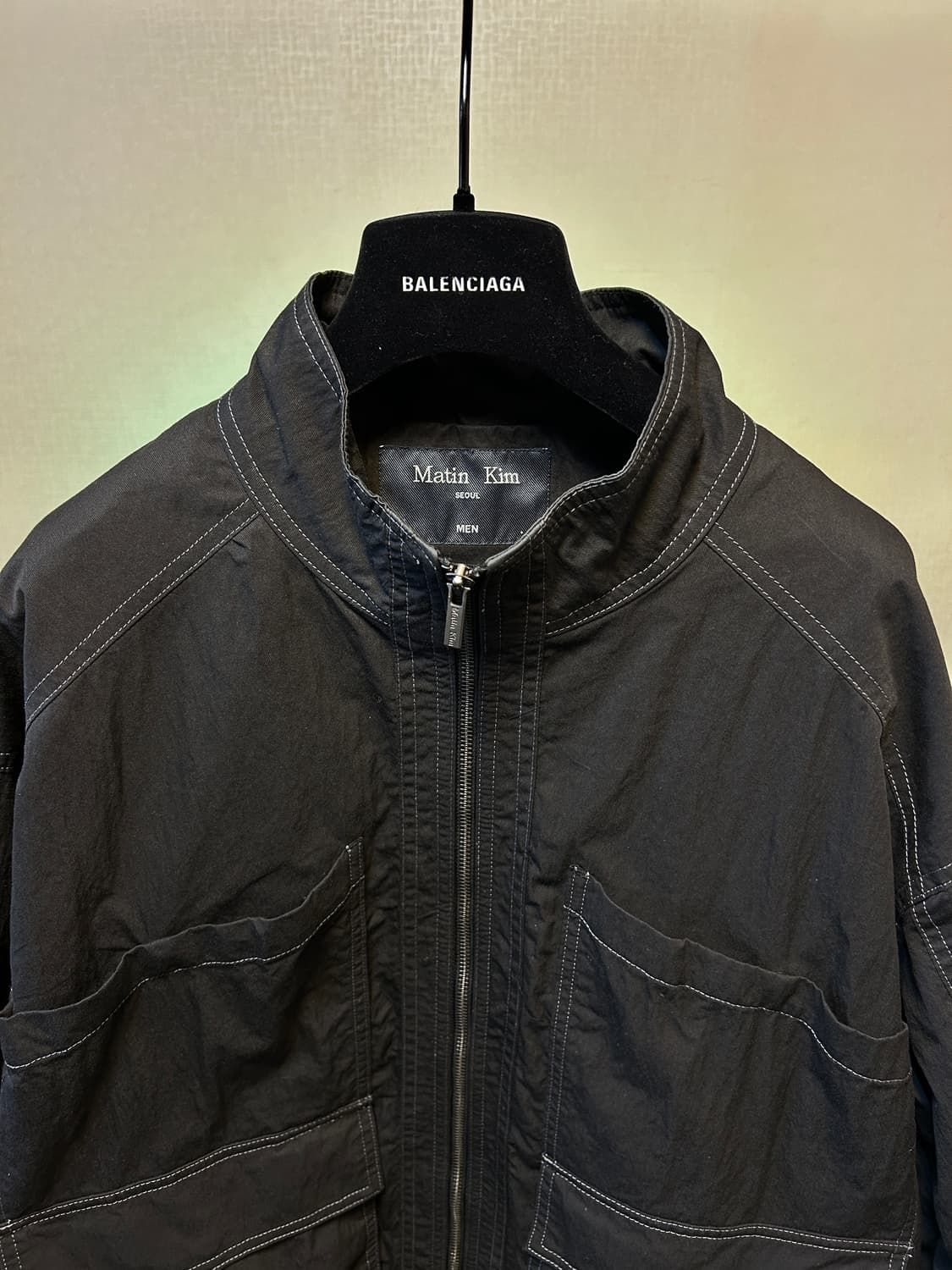 마땡킴 유틸리티 봄버 자켓 상품이미지2