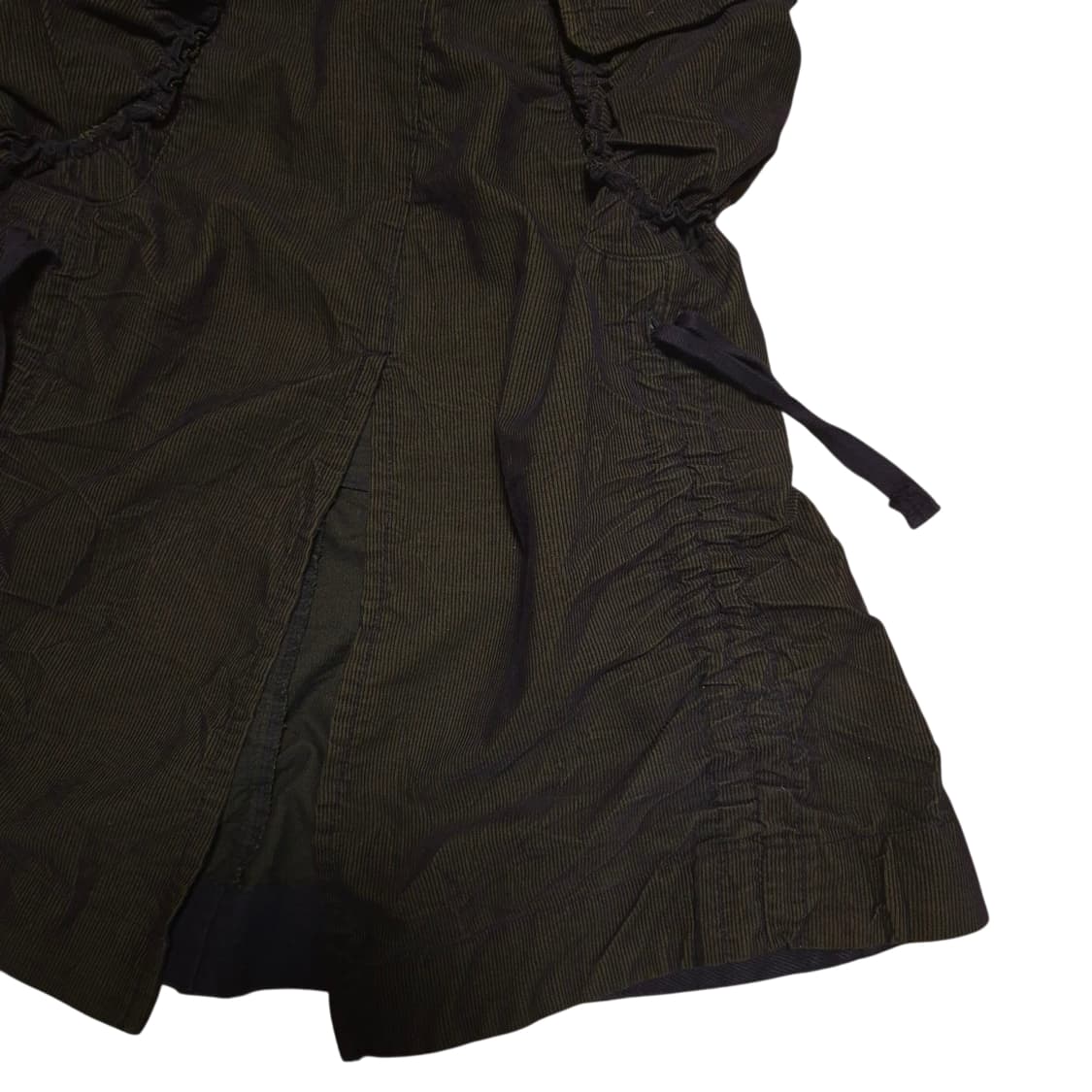 마리떼 프랑소와 저버 코듀로이 셔링 카고 롱스커트 상품이미지3