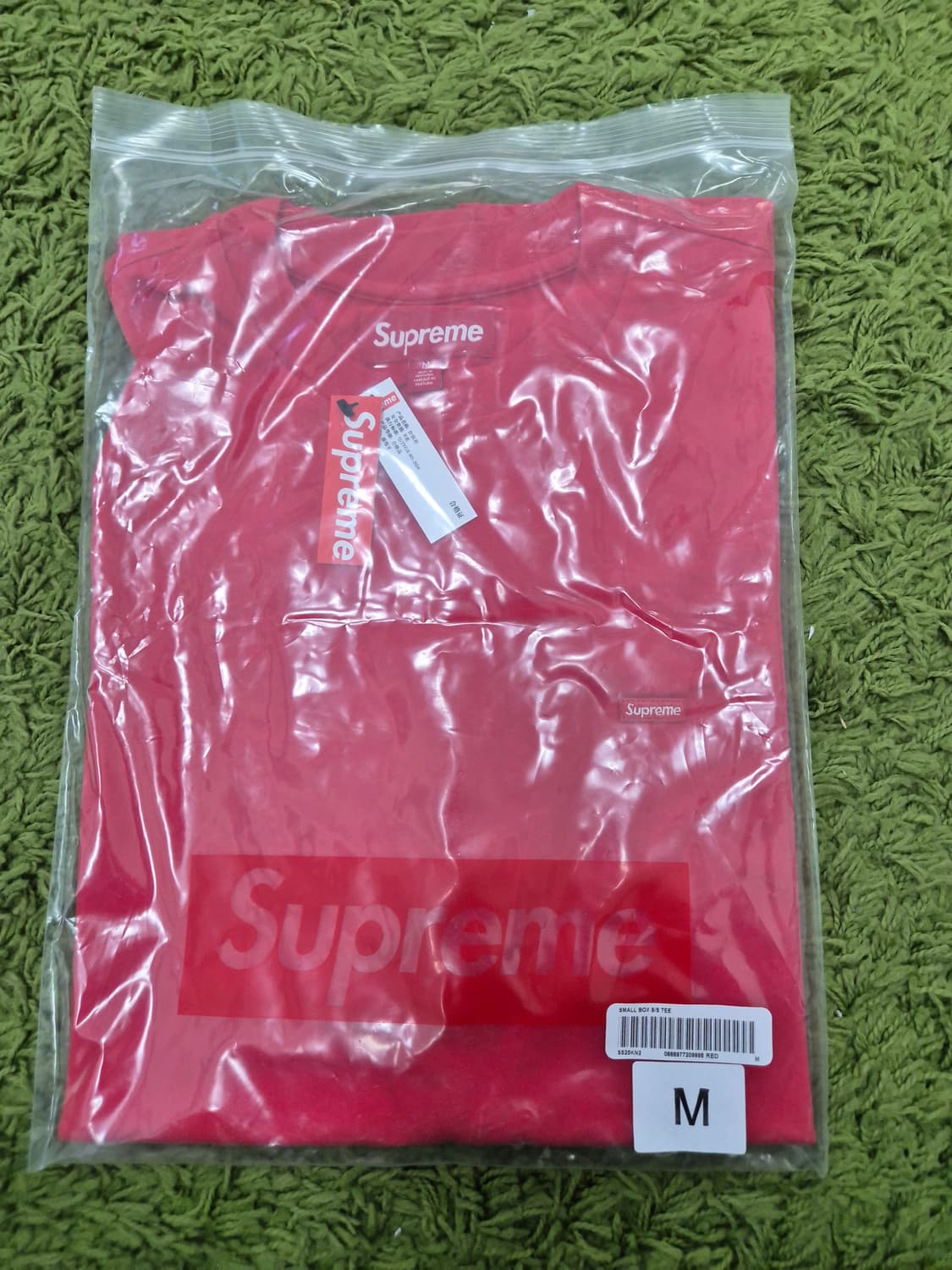 슈프림 스몰 박스 티셔츠 레드 - 25SS 상품이미지2