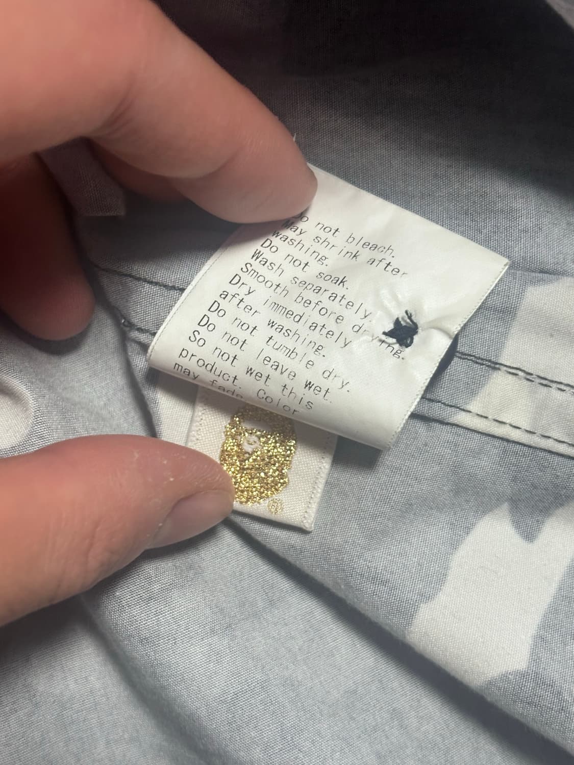 베이프 카모 후드 자켓 상품이미지6