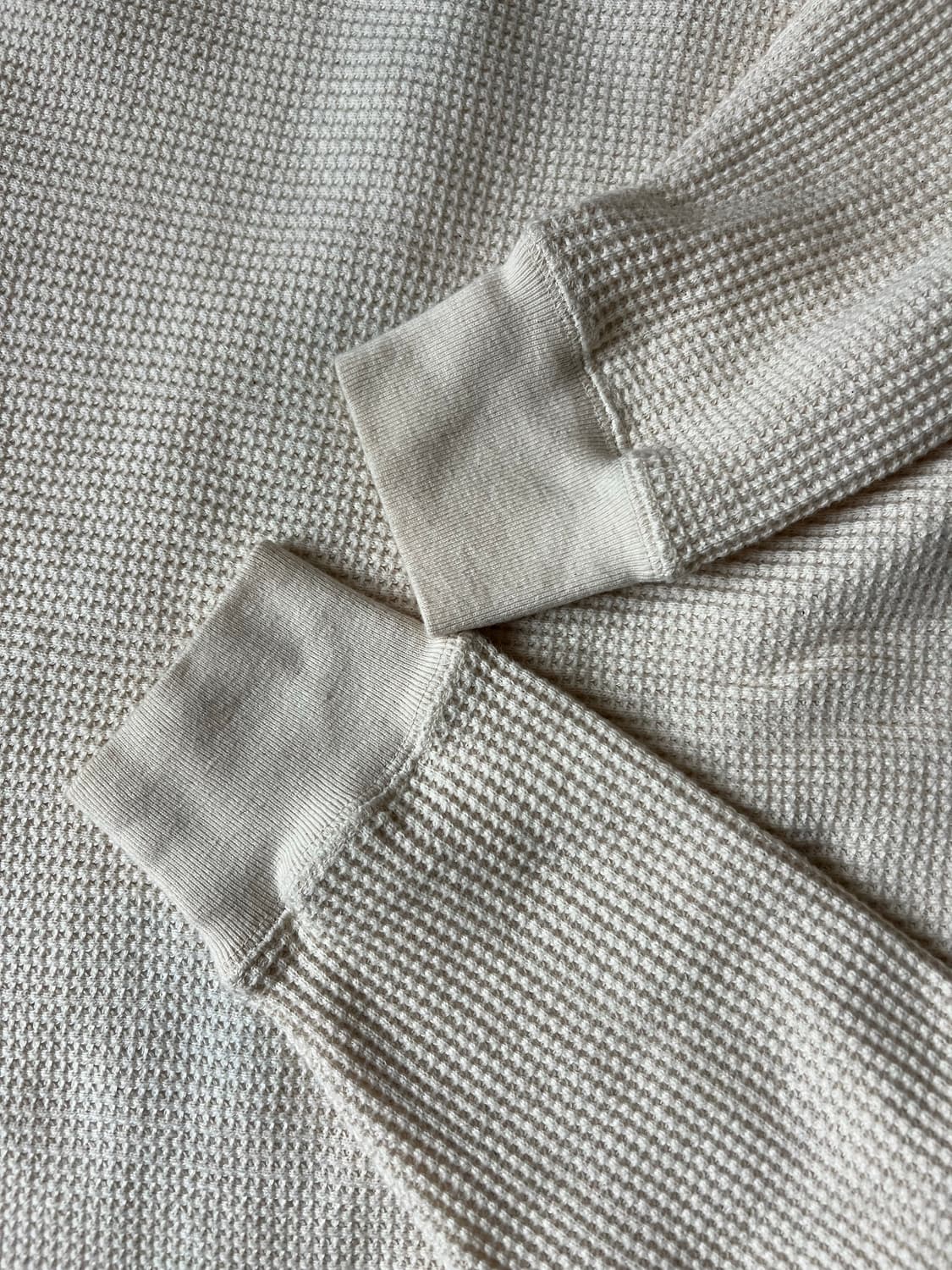 트로피클로딩 Heavy Waffle Mil L/S Tee [Ecru] 상품이미지6