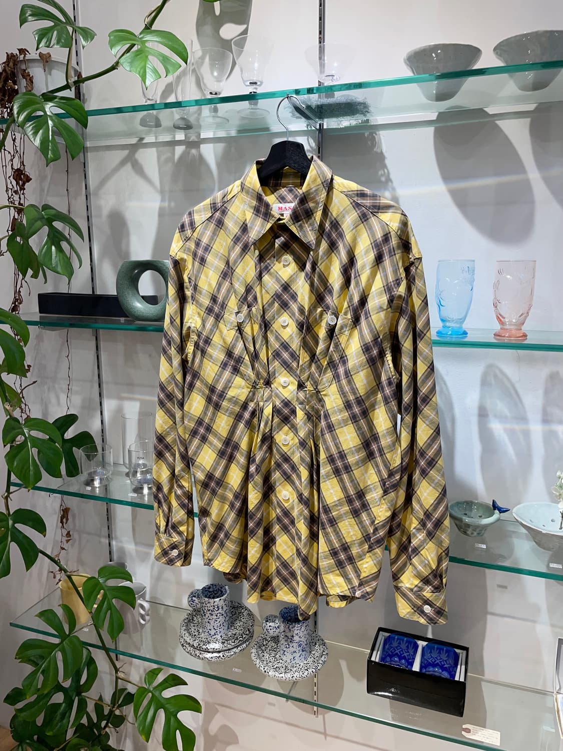 25SS 마수 knight plaid shirt 상품이미지4