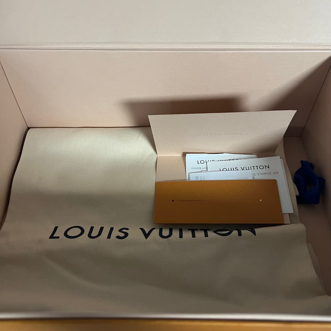 루이비통 LV 트레이너 모노그램 데님 블루 7사이즈 상품이미지10