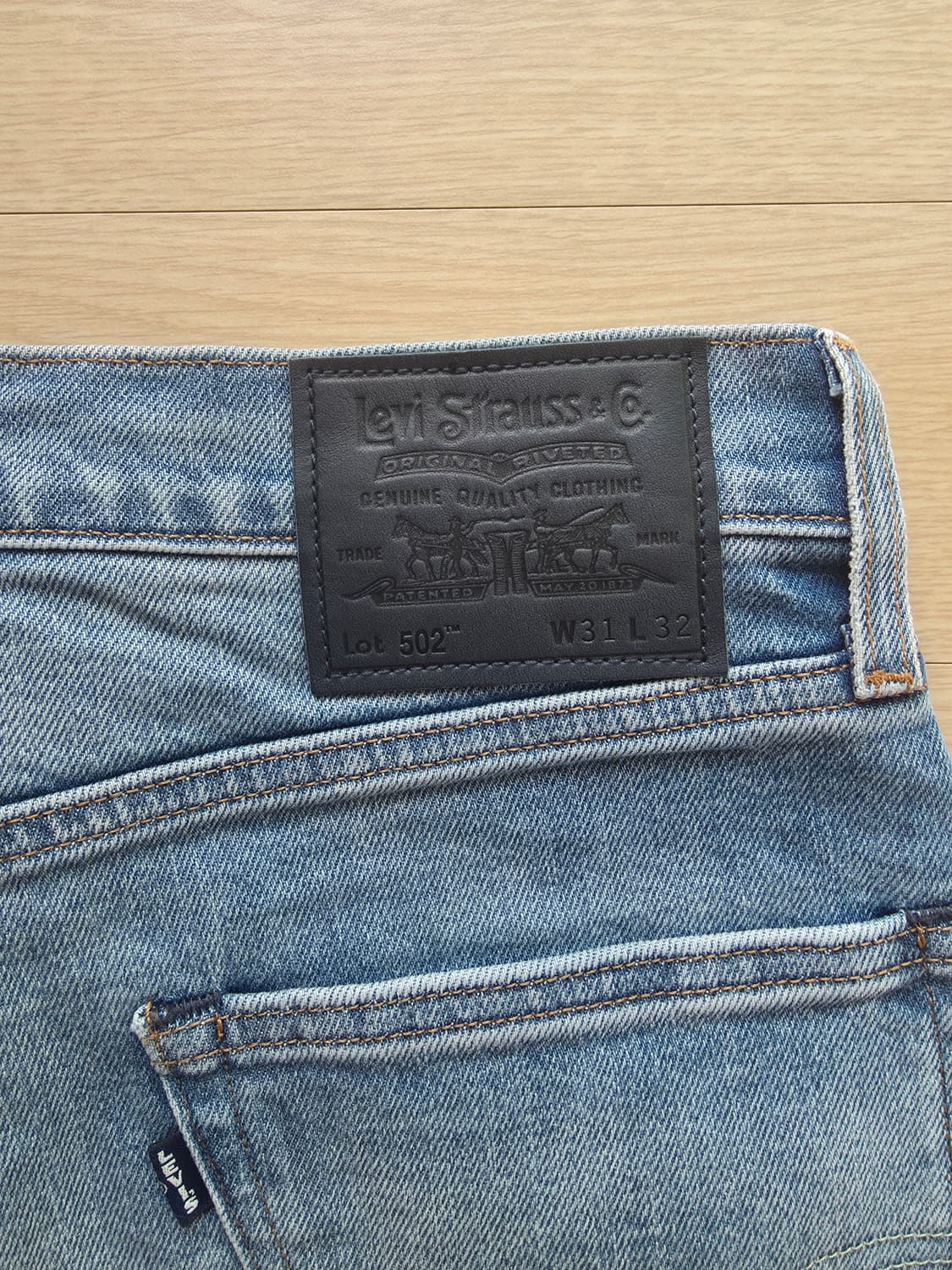 [31x32] 리바이스 블루탭 502 테이퍼드핏 Jetty진 상품이미지7