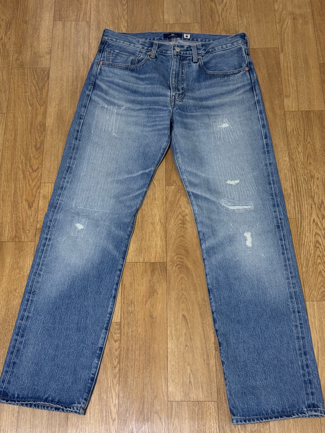 [32x32] 리바이스 블루탭 앵커 릴렉스드 진 상품이미지5