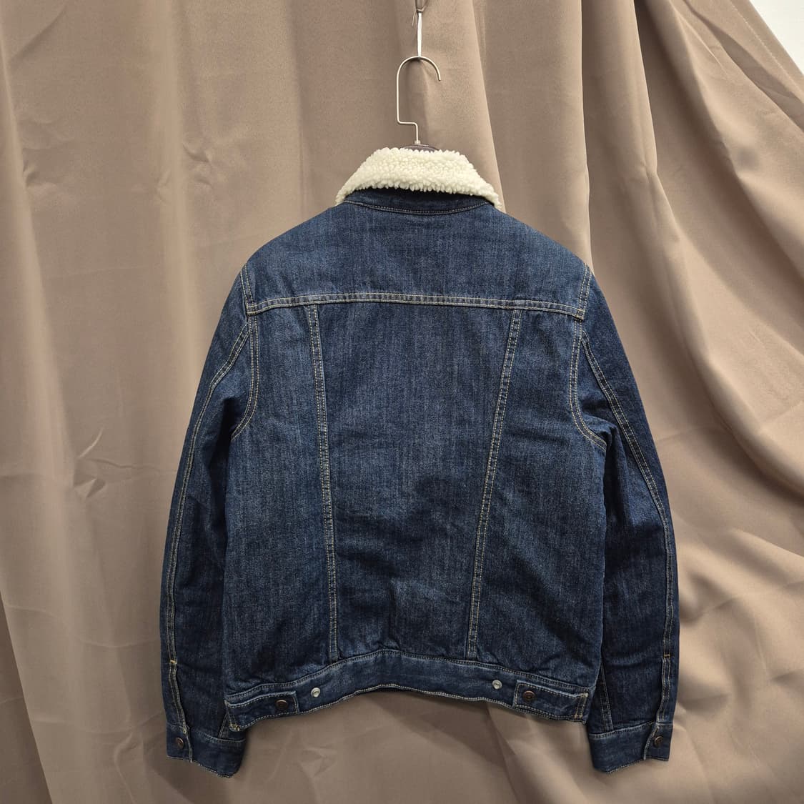 리바이스 쉐르파 구스다운 데님 트러커 자켓 S 상품이미지3