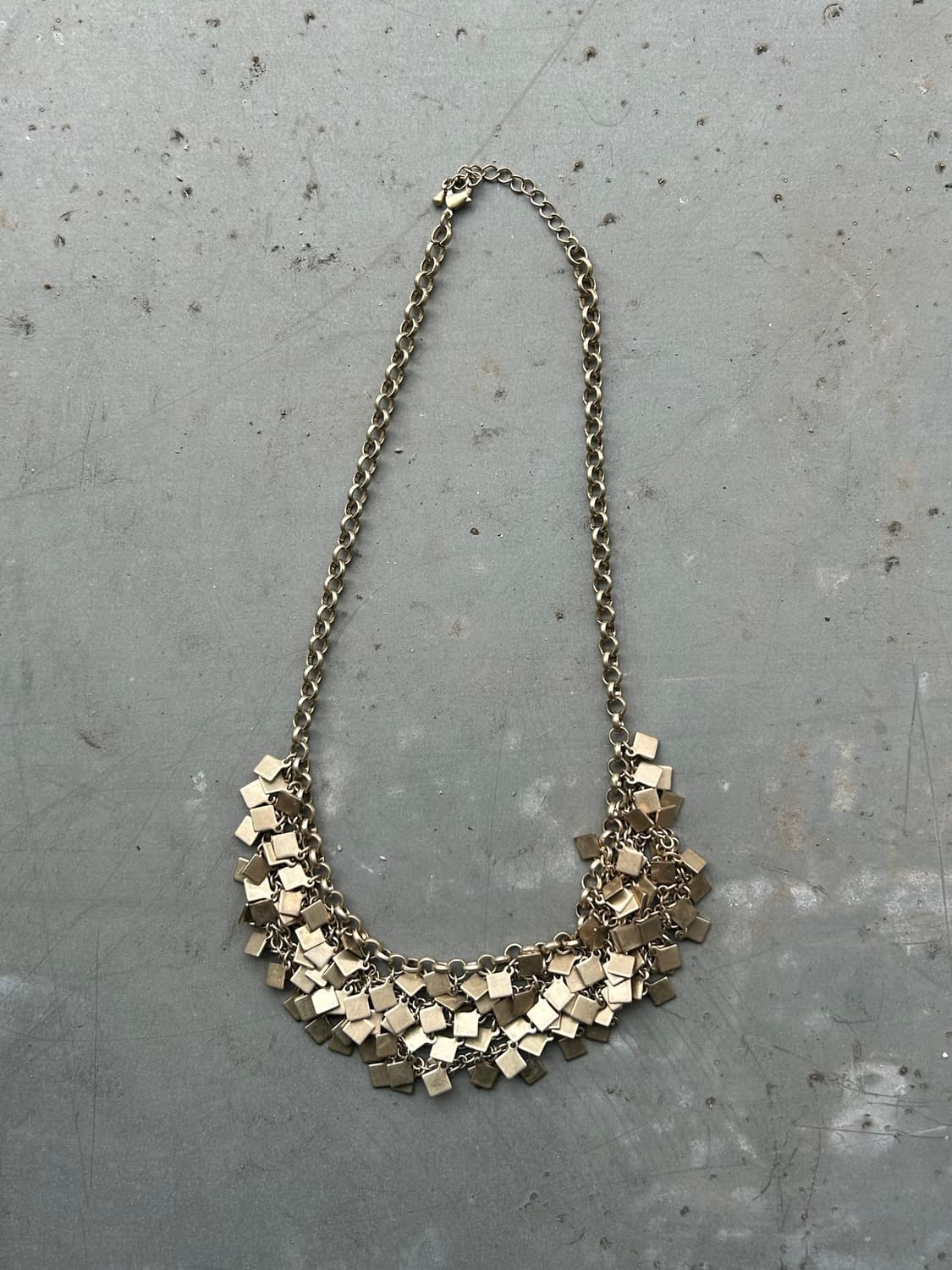 빈티지 타일스팽글 목걸이 상품이미지1