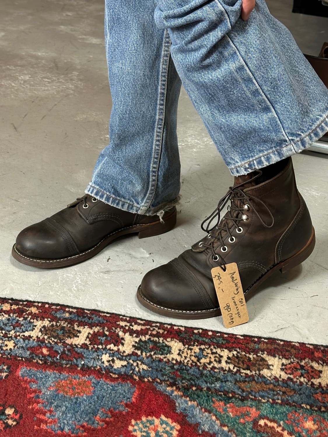 OG USA Made 레드윙 8111 아이언레인저 레드윙 부츠 상품이미지2