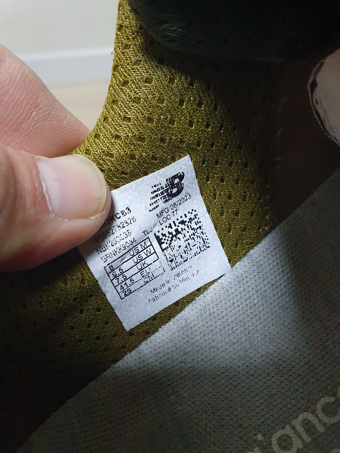 뉴발란스 프레쉬폼 모어 v3 트레일러닝화 260 상품이미지9