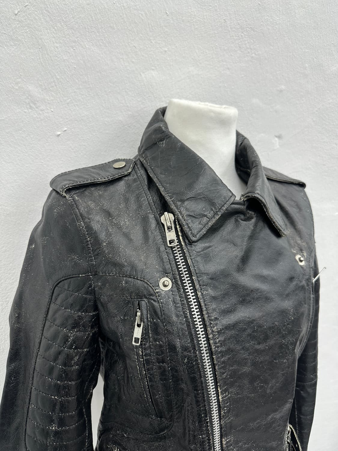 Garment washed distressed tanning sheeps 상품이미지9