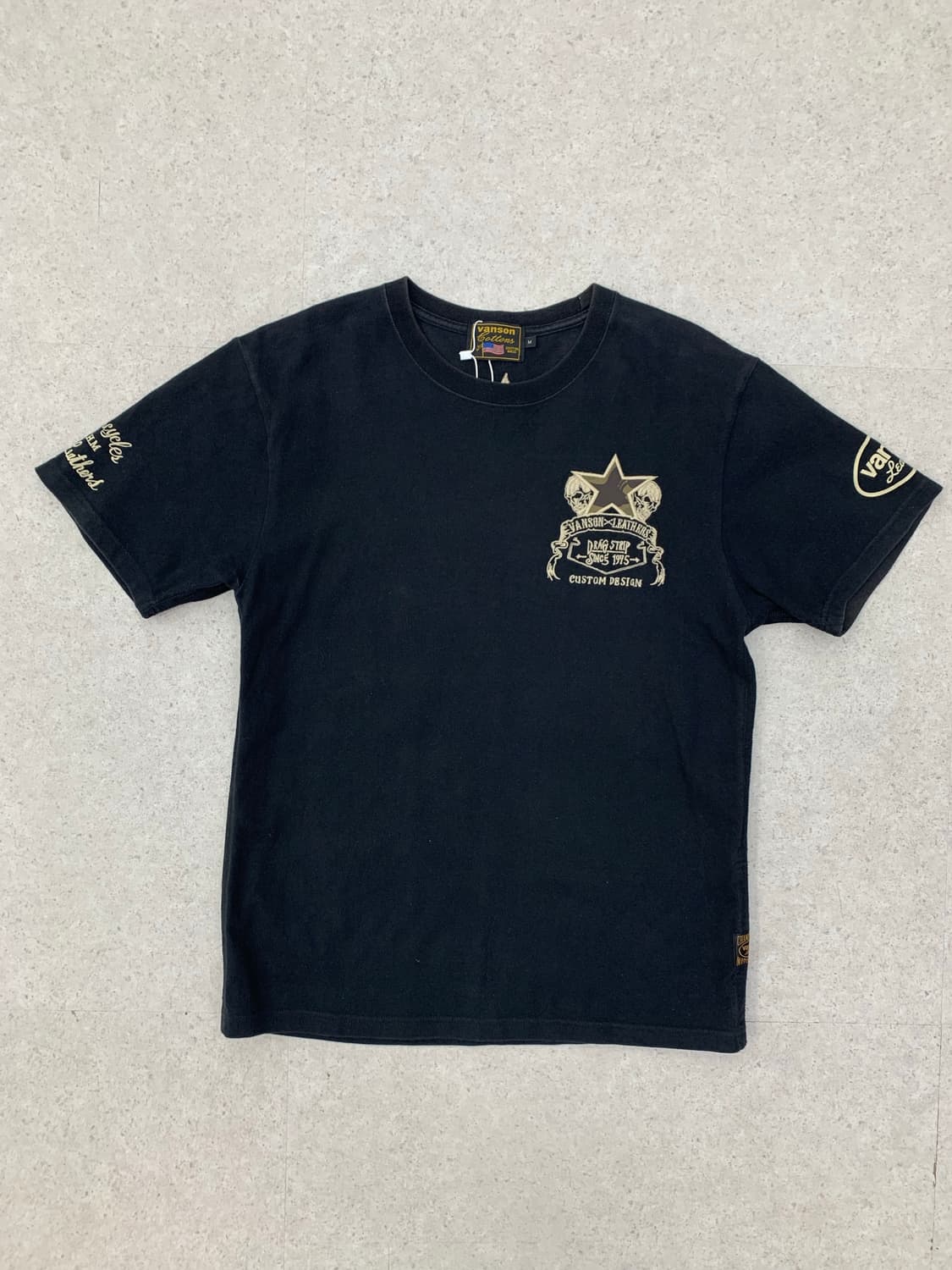 Vanson 밴슨 스컬 반팔 상품이미지3