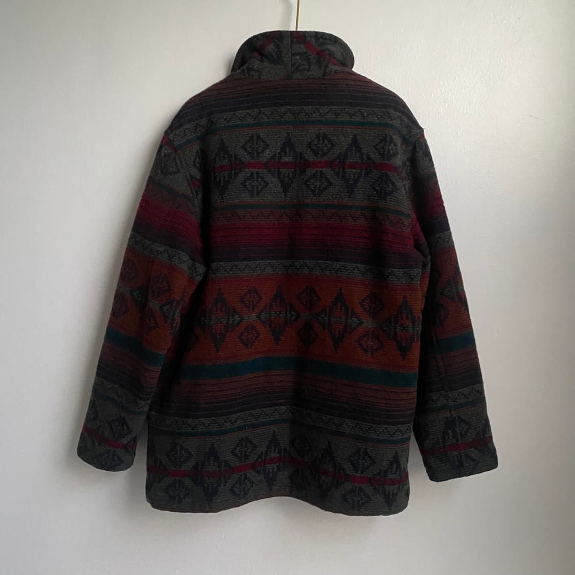 🌊LLBean Aztec wool blanket coat 상품이미지3