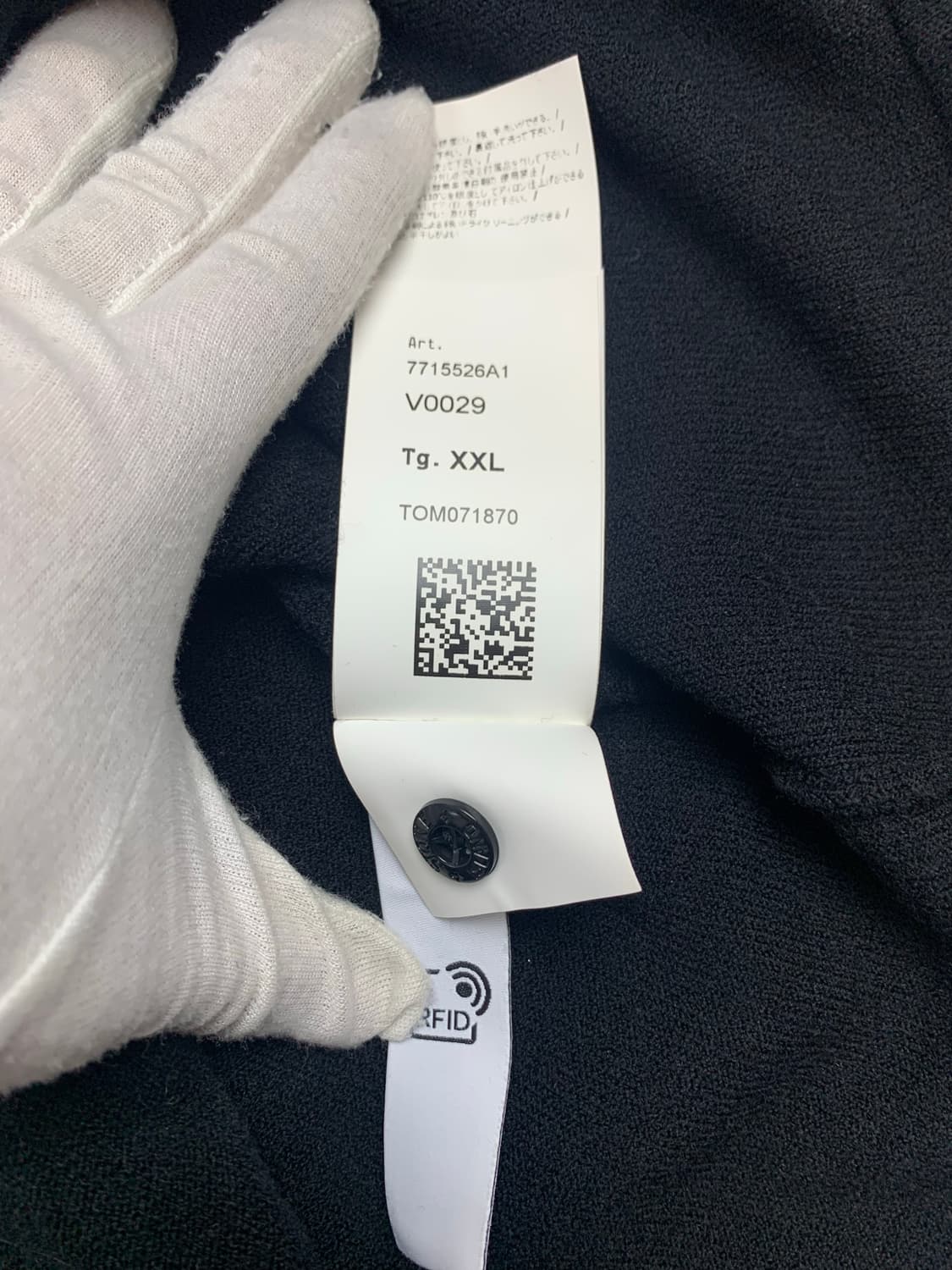 [XXL] 정품 스톤아일랜드 22FW 니트 블랙 상품이미지7