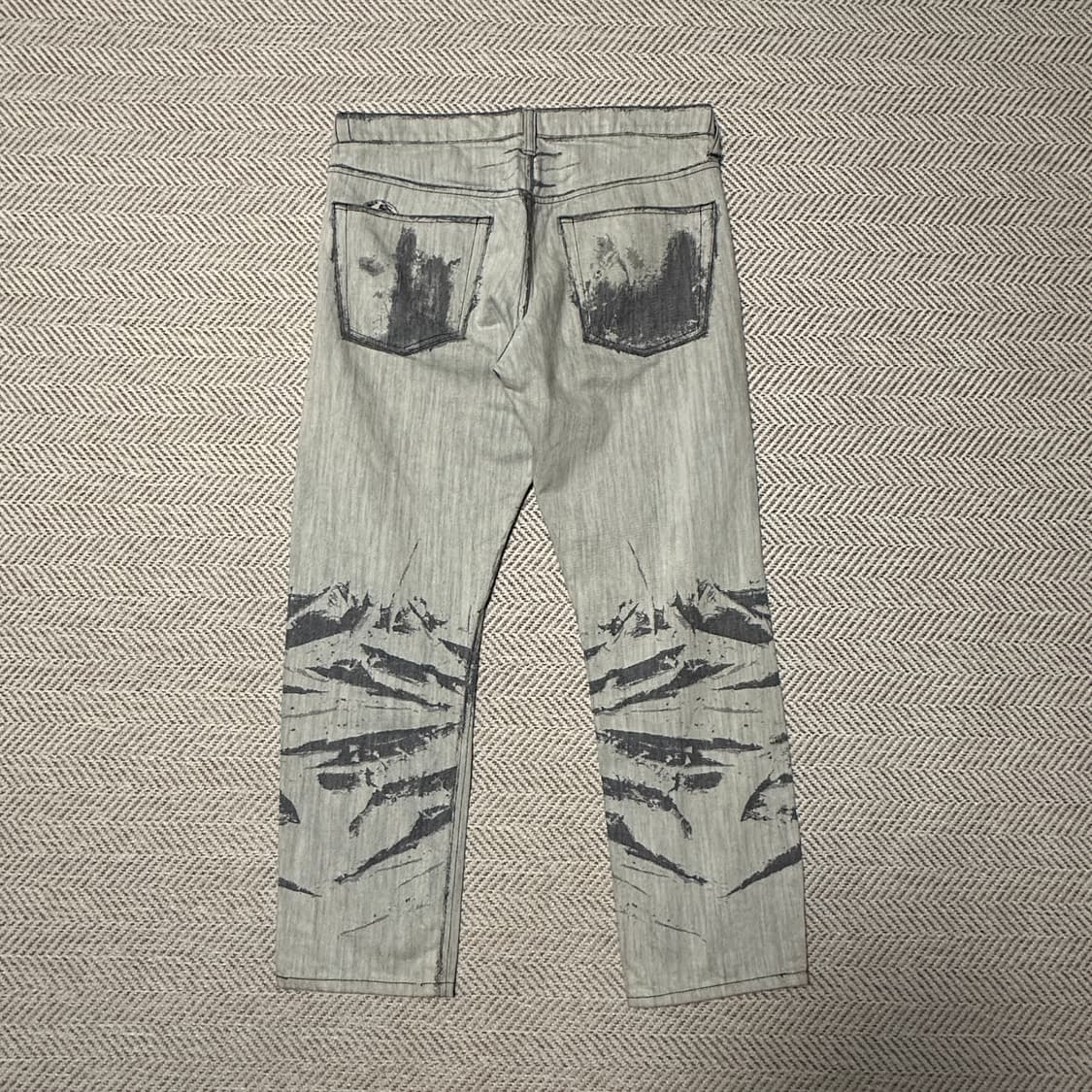 ISSEY MIYAKE a-poc denim pants vintage 상품이미지2