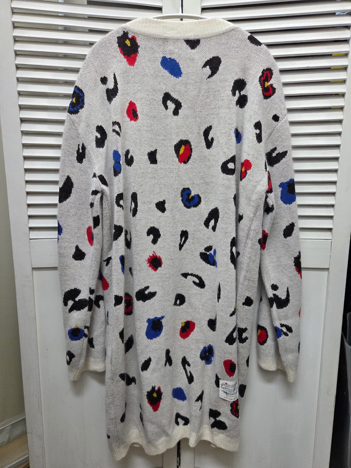 카스텔바작 레오파드 니트 가디건 상품이미지4