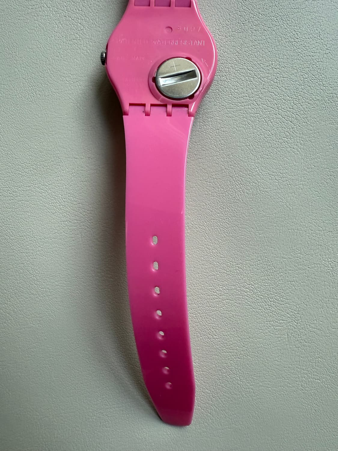 스와치 MGP128 핑크 시계 상품이미지6