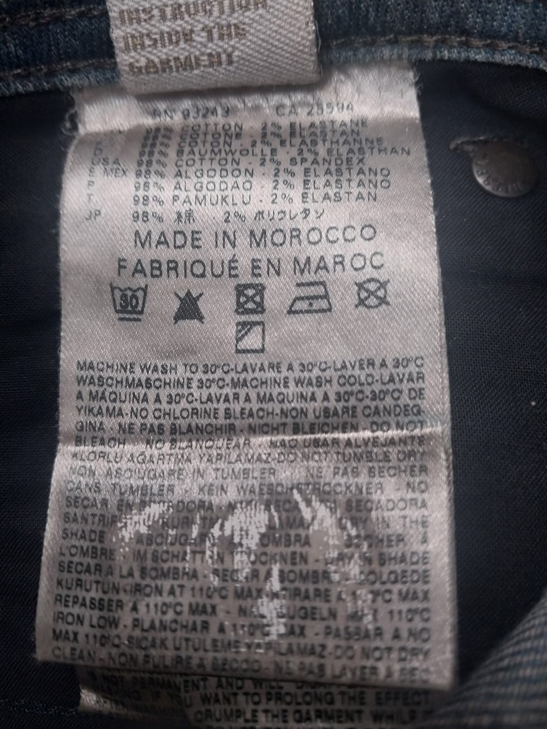 [30] 디젤 시노어 그레이블루 슬림스키니진 청바지 상품이미지10