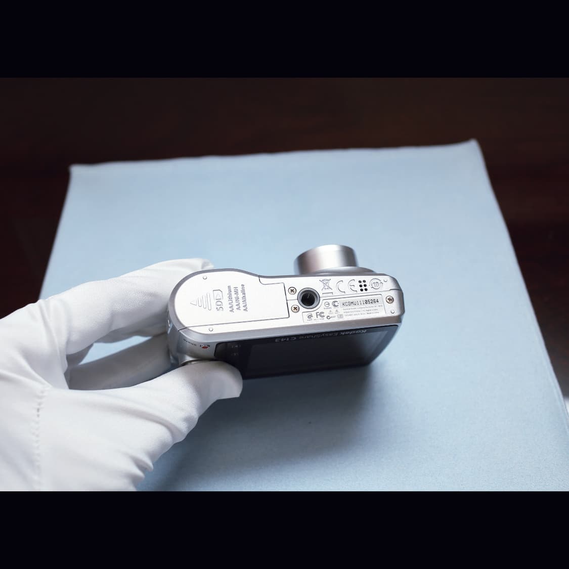 레어<준 민트급><키키디카>코닥 C143 실버 빈티지 디카 상품이미지5