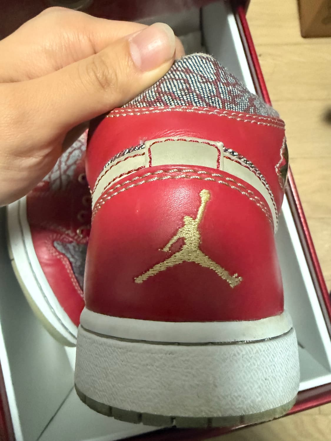 나이키 에어 조던 리바이스 데님팩 280cm 풀구성 초초 우주물량  상품이미지3