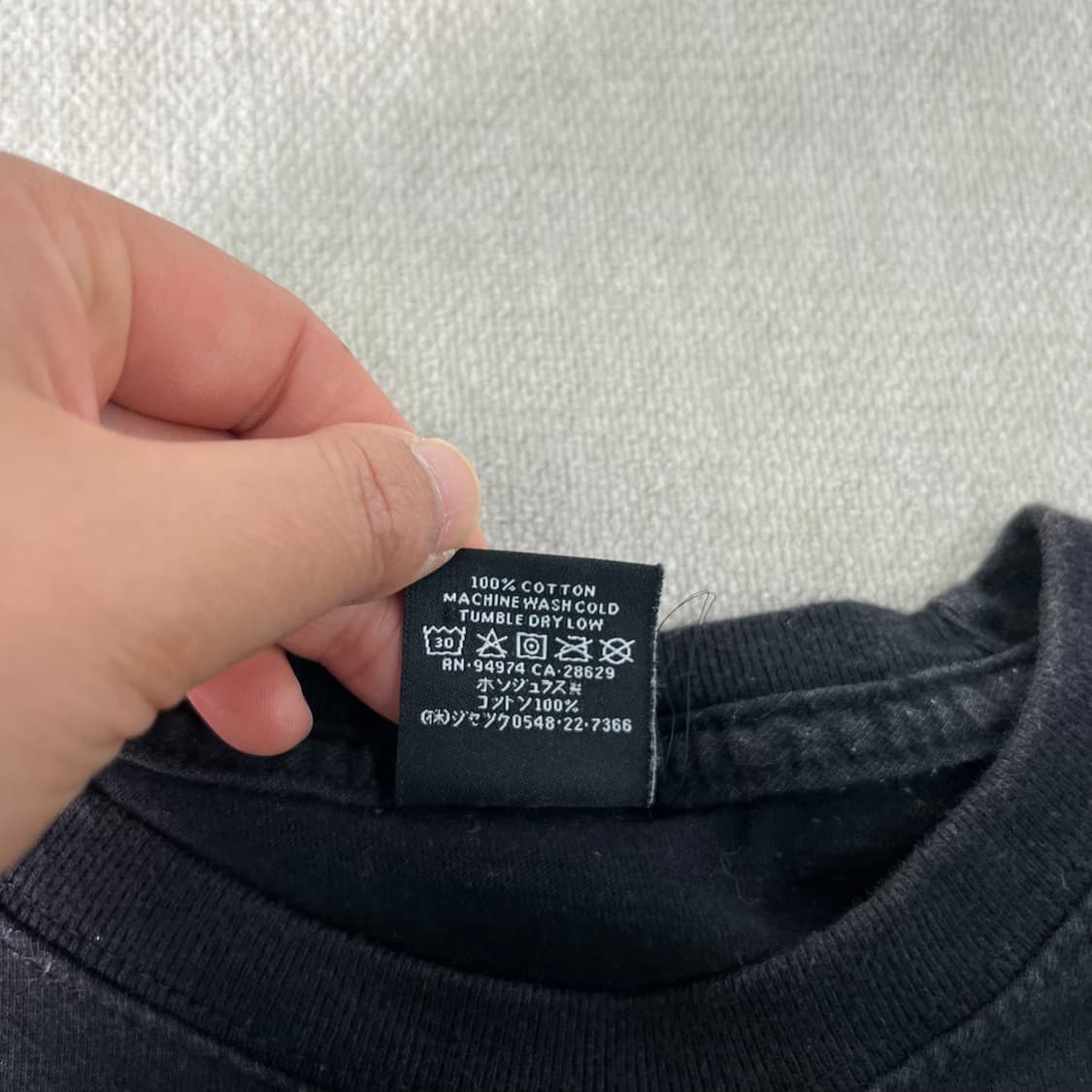 95 스투시 베이직로고 반팔 티셔츠 상품이미지5