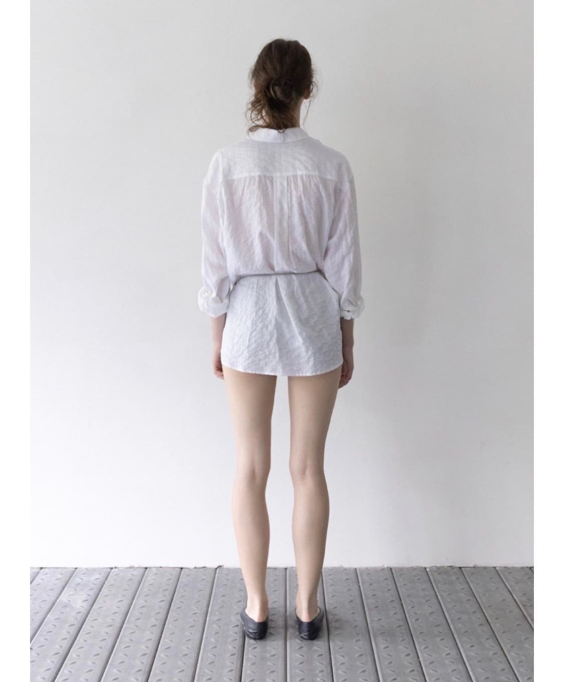 새상품:)헤이그 a vintage over shirt(white) 상품이미지7