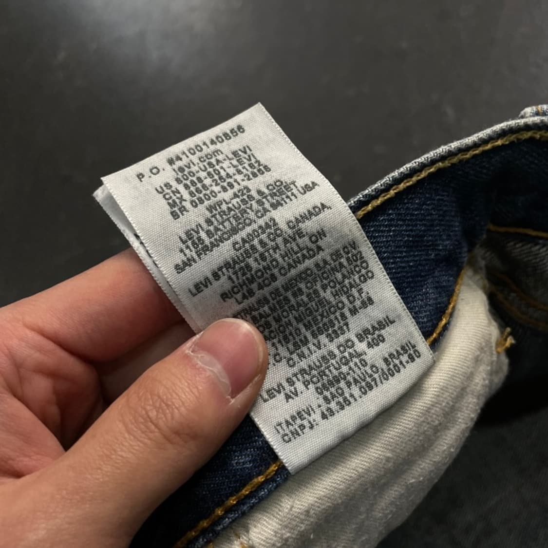 32 리바이스 501 청바지 상품이미지3