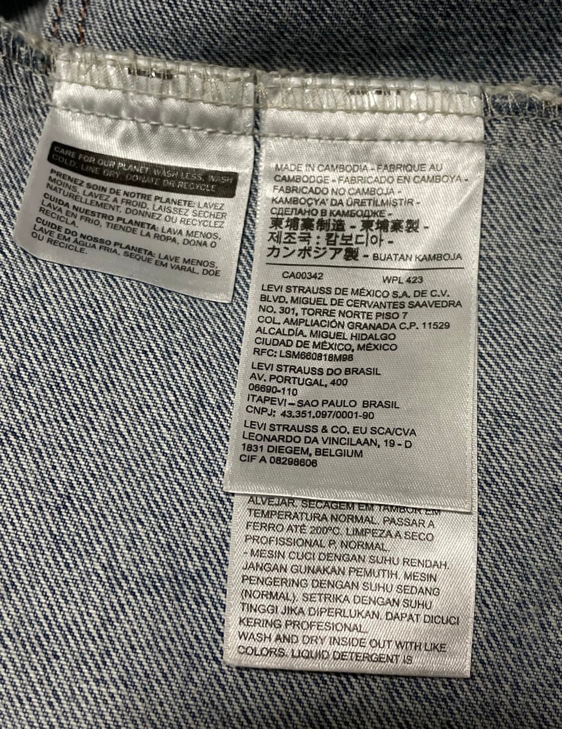 리바이스 빅E 타입2 트러커자켓 상품이미지8