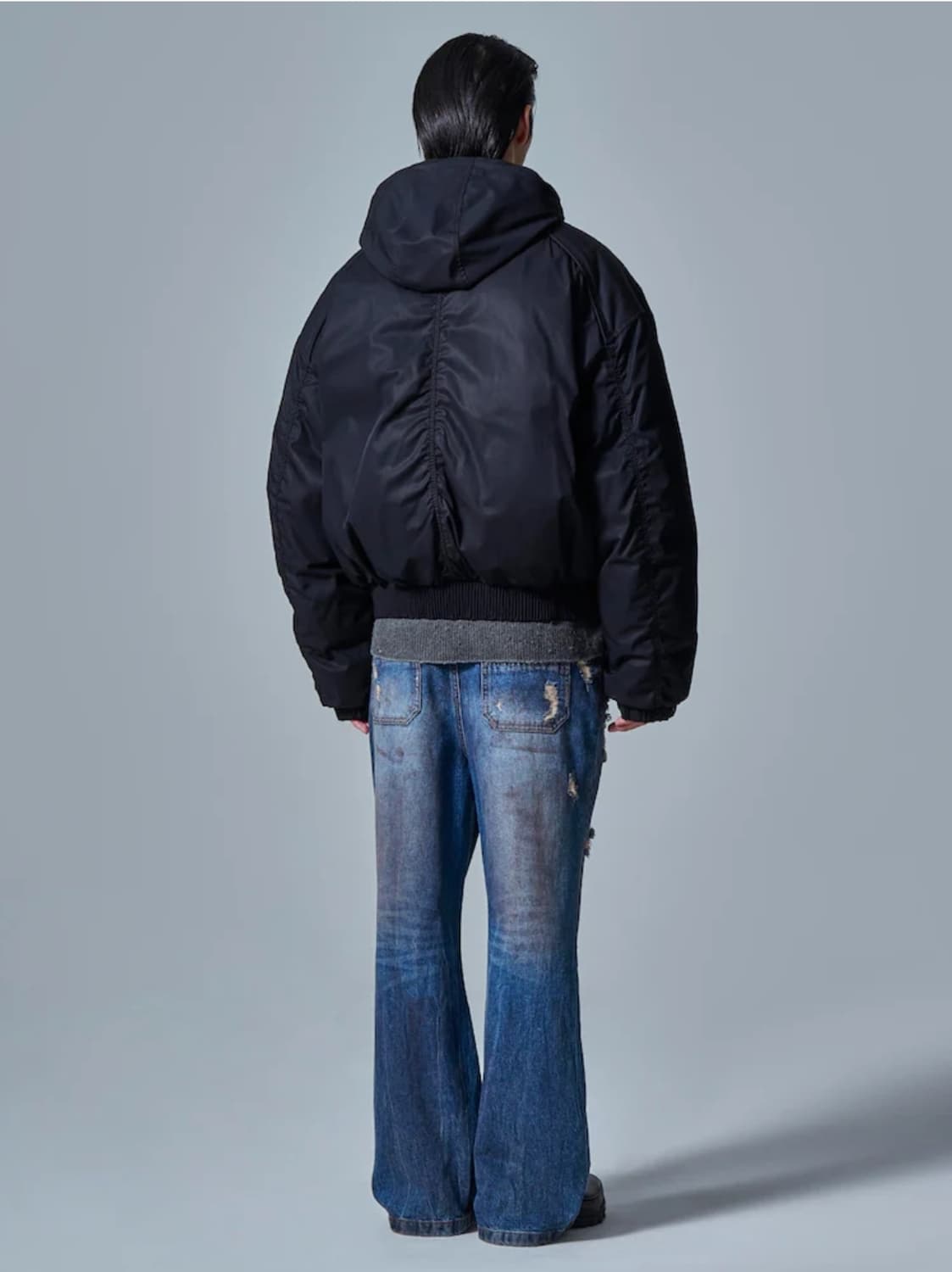 [48] 준지 24fw 189 스탠칼라 다운점퍼 블랙 팝니다 상품이미지3