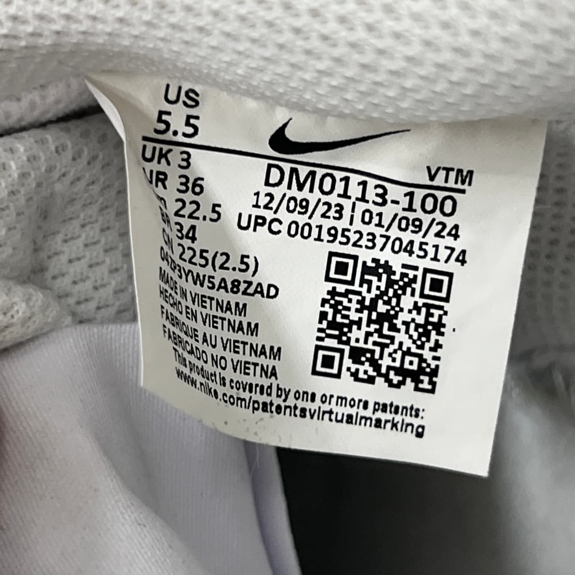 나이키 코트 비전 알타 LTR 스니커즈 225 상품이미지9