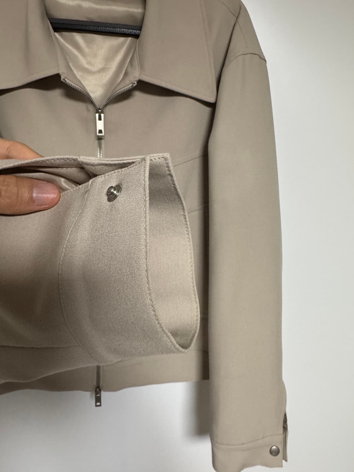 라퍼지 스토어 봄 자켓 베이지 100 새상품급 상품이미지2