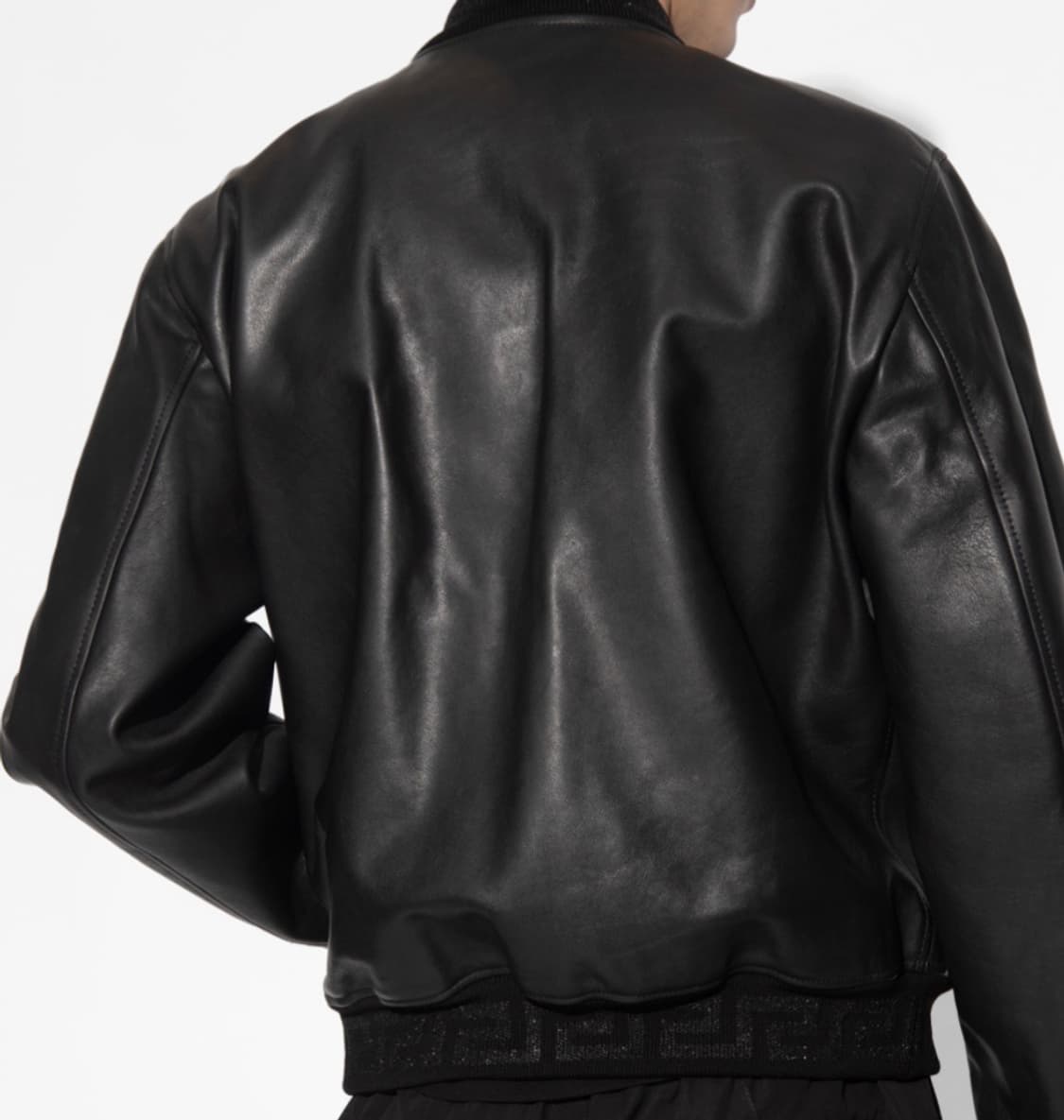 베르사체 가죽레더 봄버 자켓 싸게 팝니다 상품이미지5