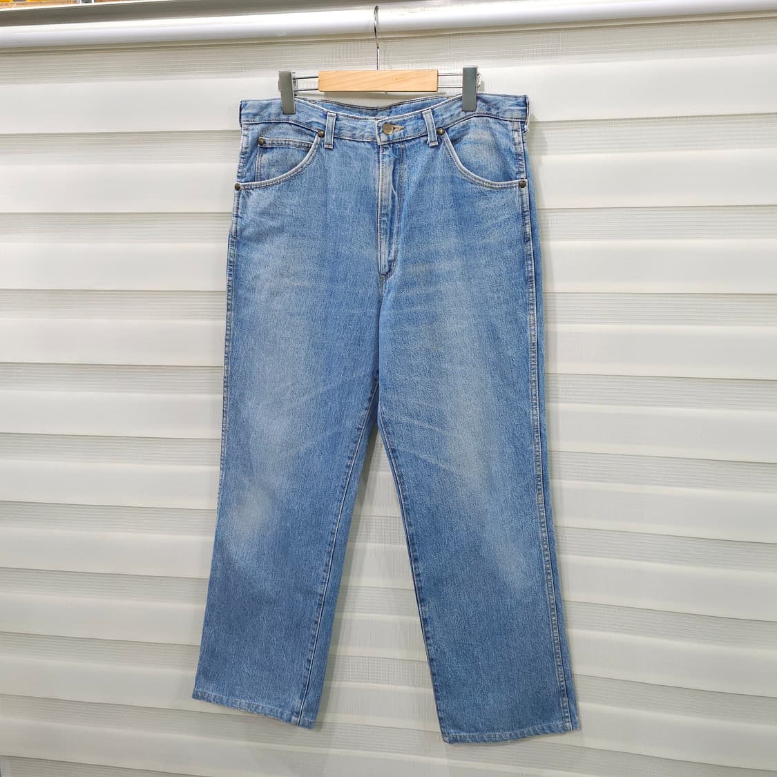 90s 랭글러 빈티지 데님팬츠- 34-35정도 상품이미지5