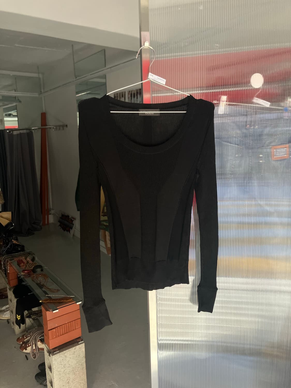 입체짜임 스냅슬리브 니트 상품이미지1