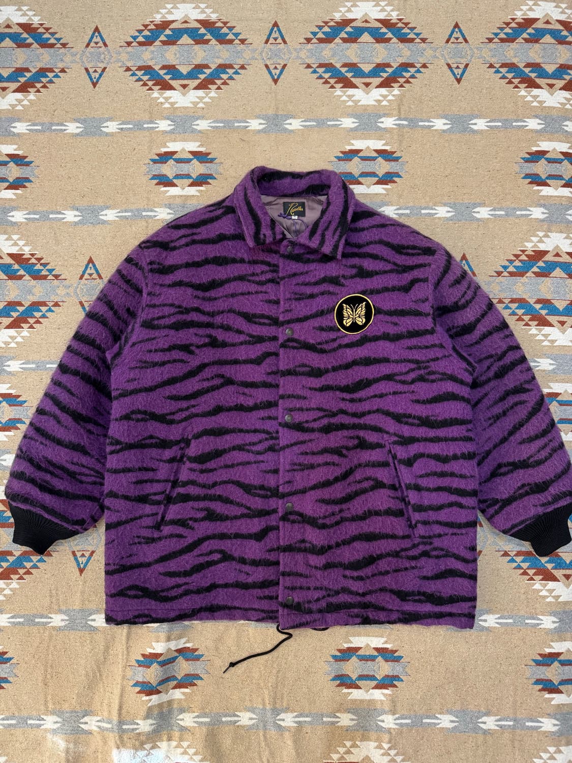 [S][100] 니들스 샤기 코치 자켓 타이거 퍼플 상품이미지1