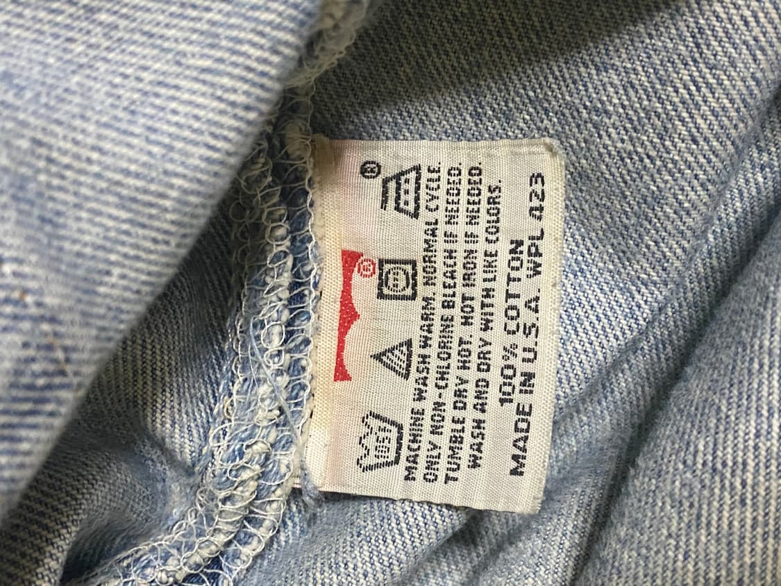 [36] 90s 리바이스 501 디스트로이드 진 made in USA 상품이미지6