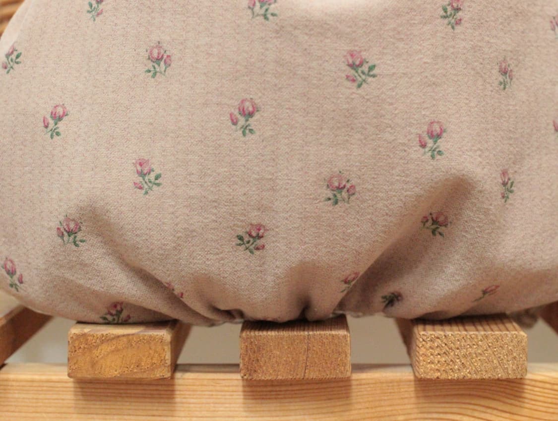 핸드메이드 셔링 레이스 스트링 파우치 상품이미지3