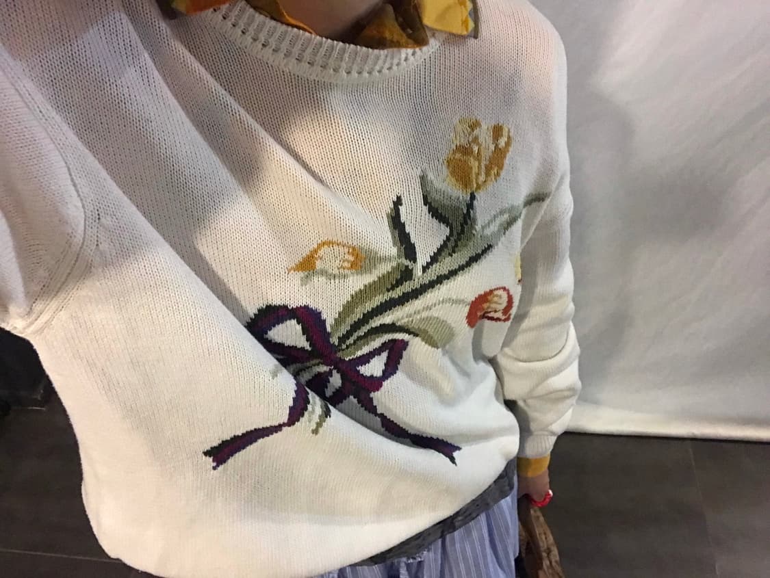 Burberry flower knit 상품이미지4