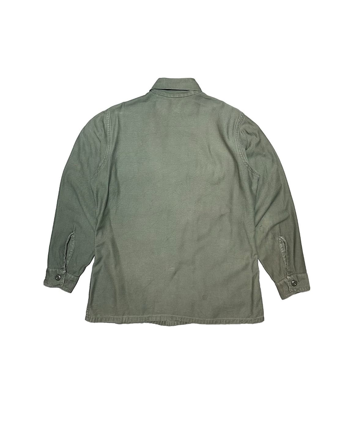 70s Us Army 미군 Og107 샤틴 셔츠 상품이미지2