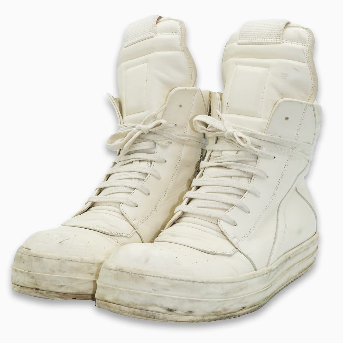 릭오웬스 지오바스켓 밀크 레더 42(270) 사이즈 BT27016 상품이미지1