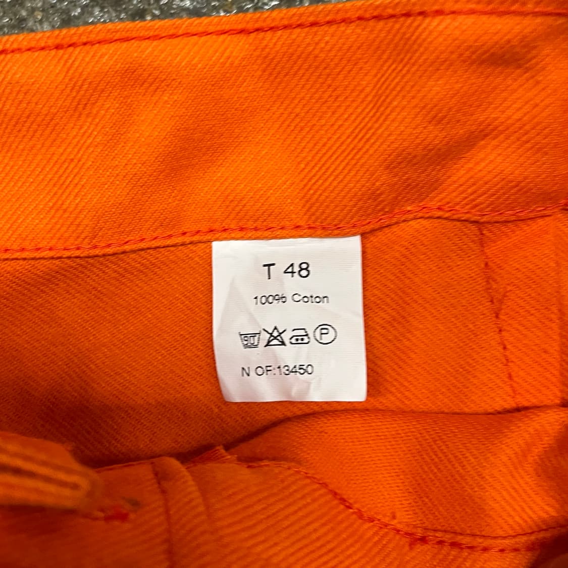 90s 빈티지 프렌치 워크 팬츠 (38“) 상품이미지6