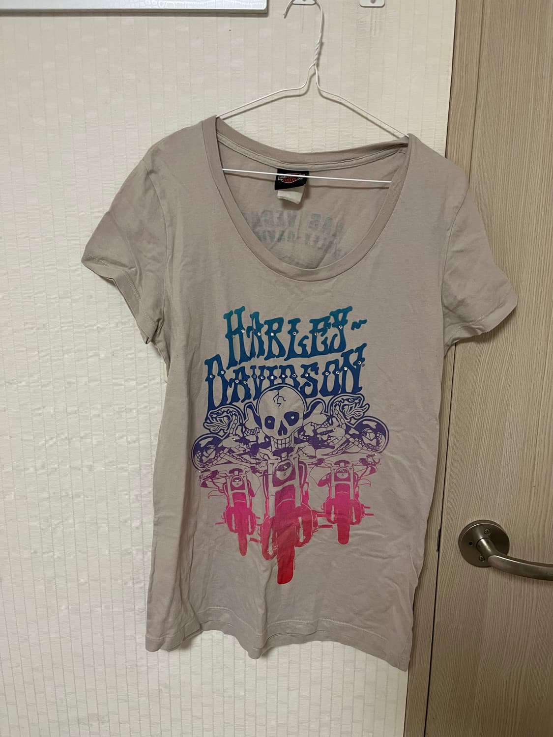 할리데이비슨 큐빅 반팔 상품이미지1